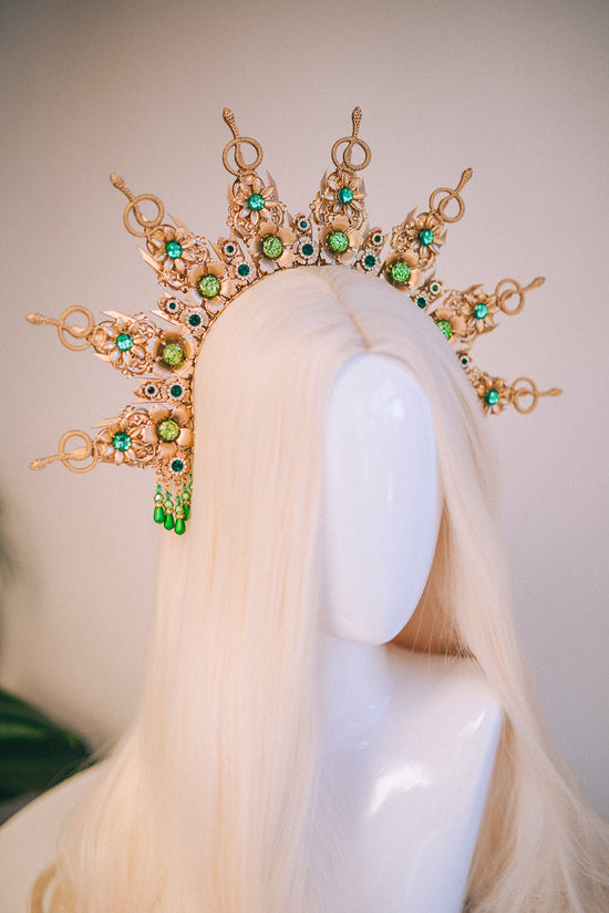 Medusa Halloween Crown