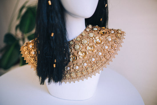 Cleopatra Necklace Gold Choker