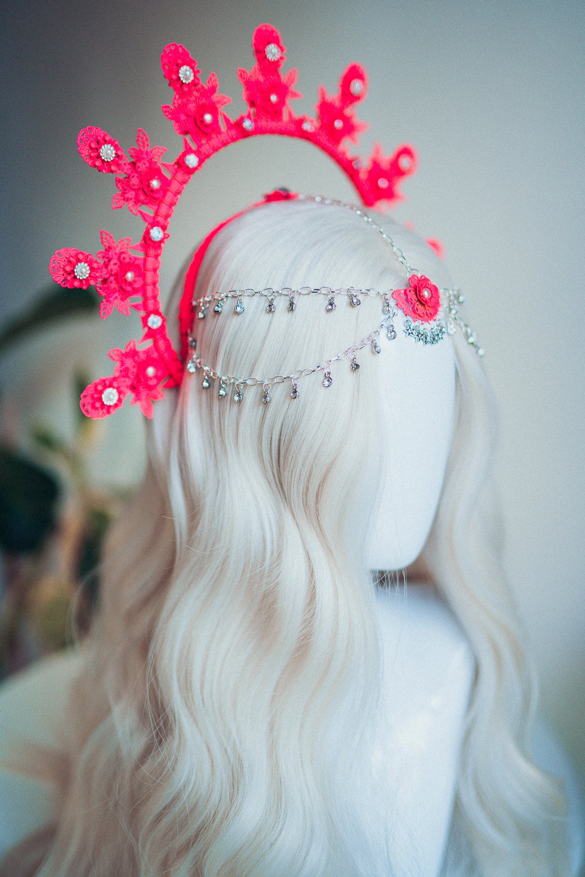 Pink Halo Festival Crown