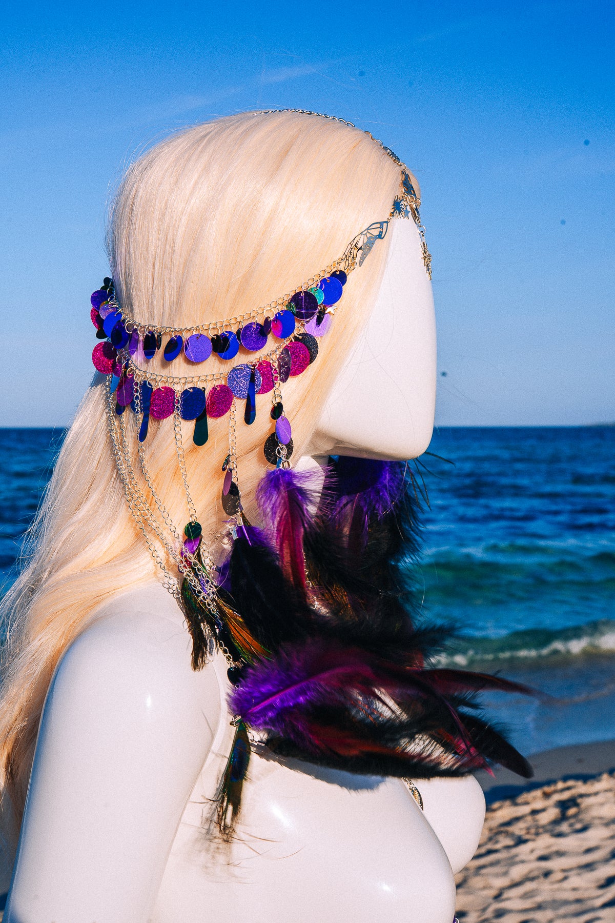 Desert Oracle Belly Chain Belt Festival Body Jewelry