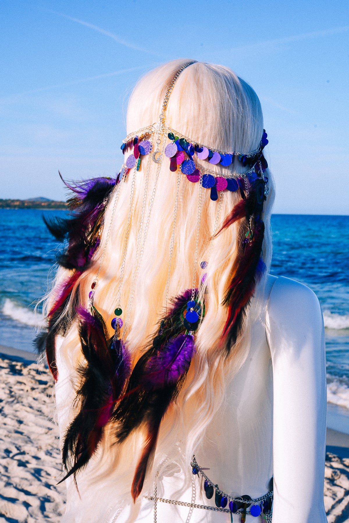 Desert Oracle Belly Chain Belt Festival Body Jewelry