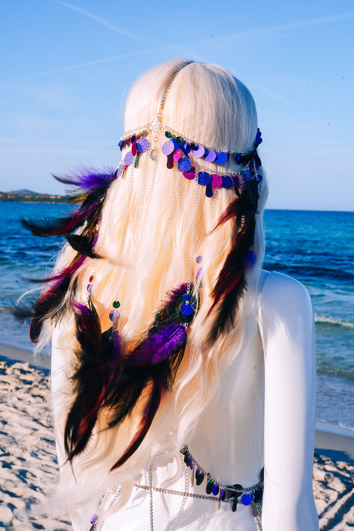 Desert Oracle Belly Chain Belt Festival Body Jewelry