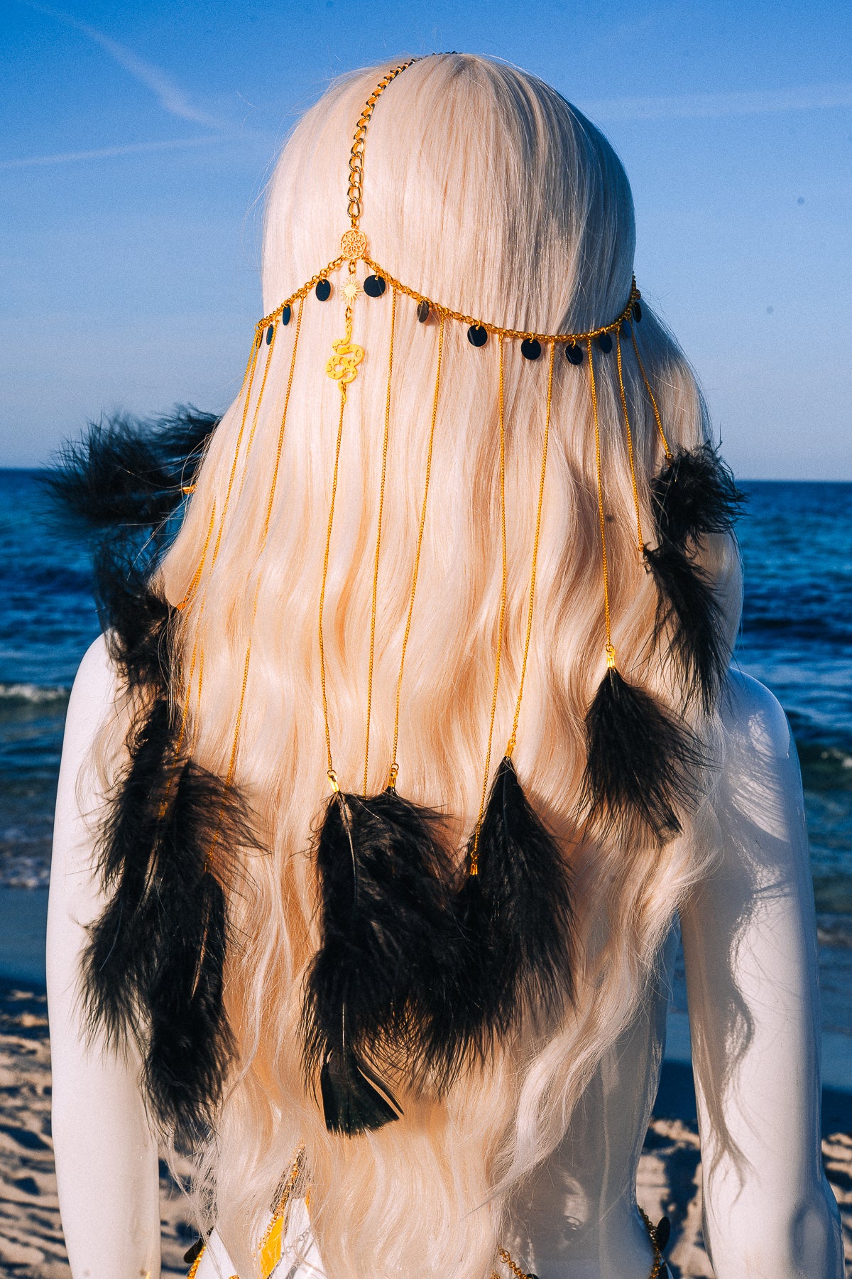 Celestial Moon Harness Festival Body Jewelry Goddess Harness