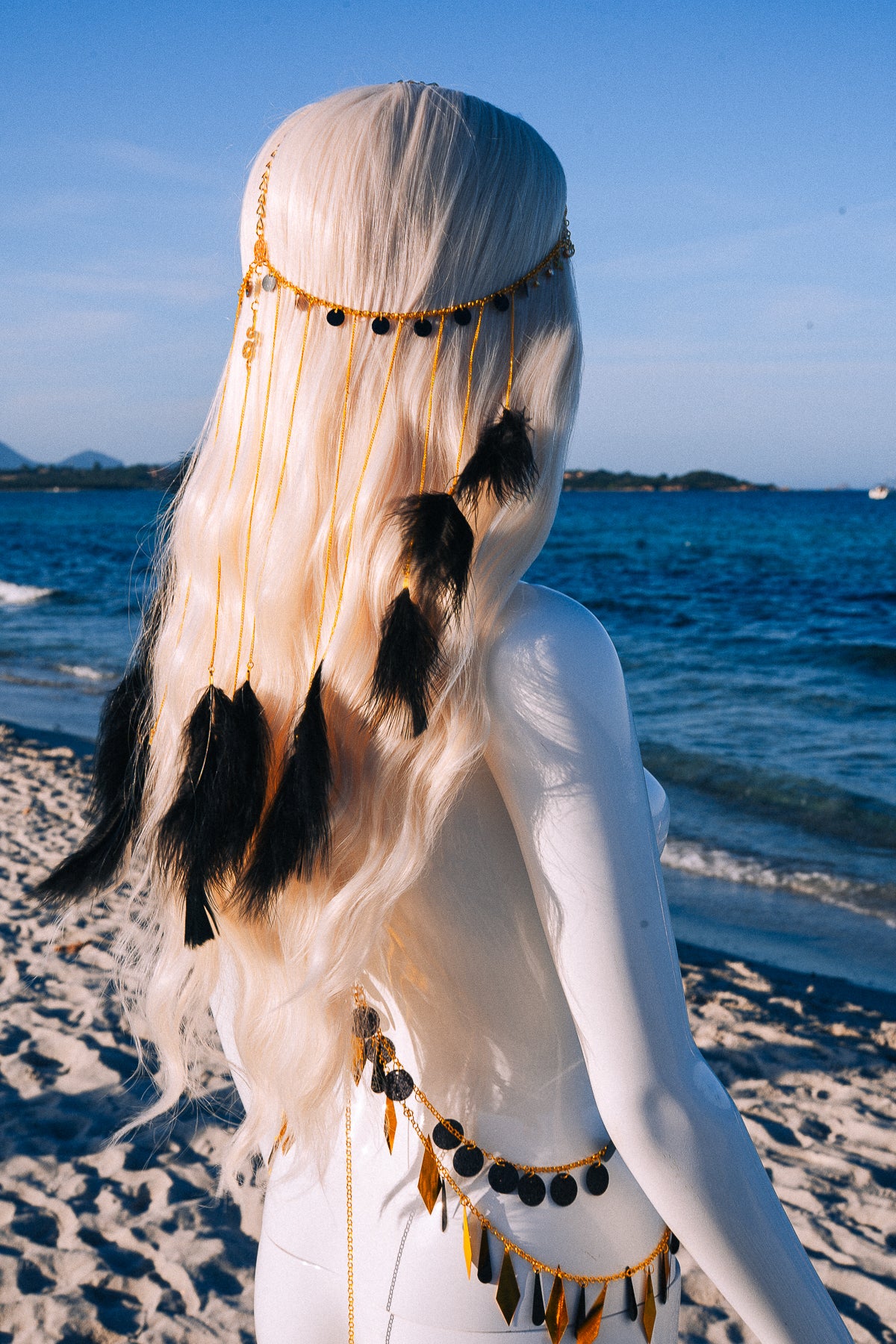 Celestial Moon Harness Festival Body Jewelry Goddess Harness