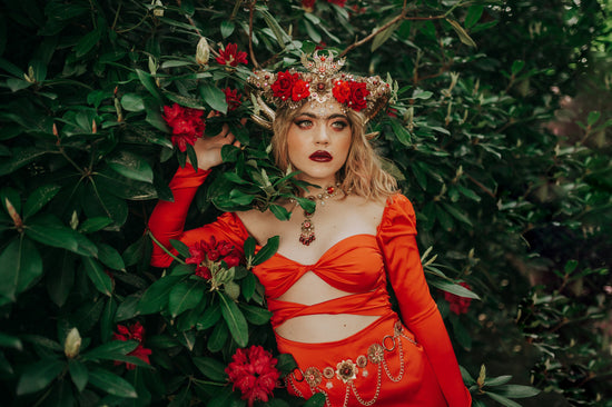 Gold Choker, Festival Necklace, Festival Choker, Festival Fashion, Photo props, Necklace, Jewellery, Burning Man, Boho style