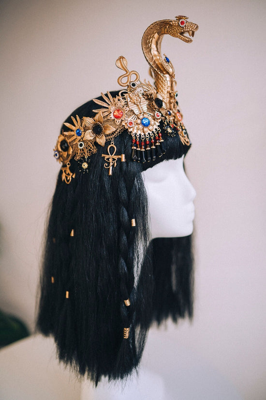 Gold Cleopatra crown