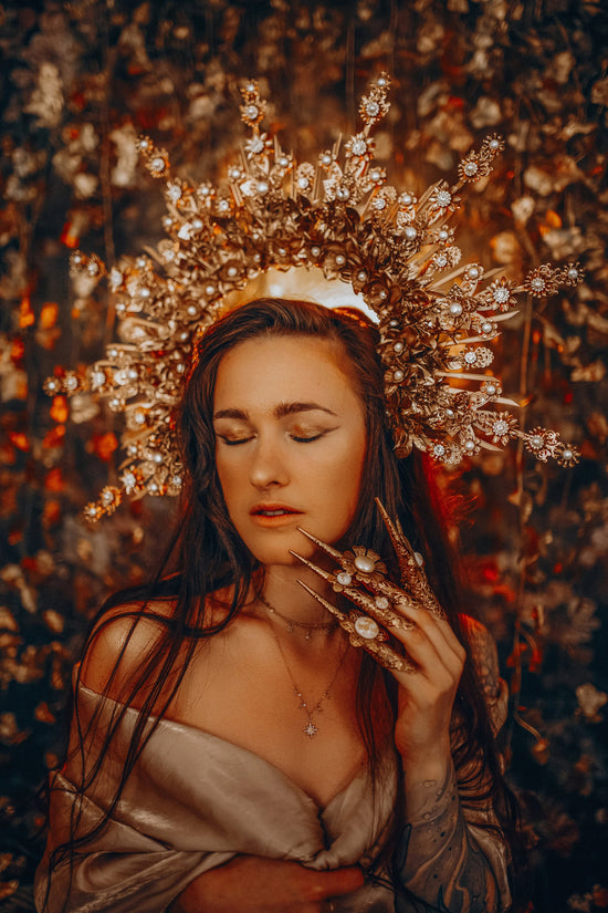 Flower Halo Crown, Halo Headpiece, Festival crown, Festival headpiece, Summer Outfit, Wedding Crown, Halo crown, Boho Wedding, Halo Headband