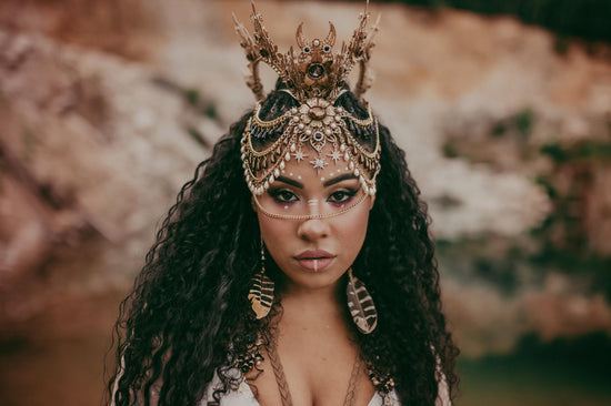 Festival face jewelry