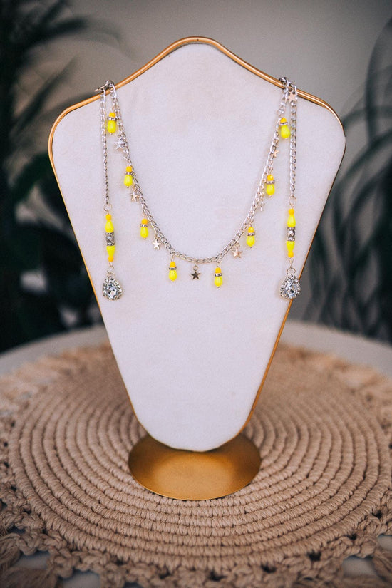 Neon Festival Face Jewelry, UV Reactive Burning Man Mask, Rave Headpiece, Coachella Costume Accessory, Glow In Dark Chain