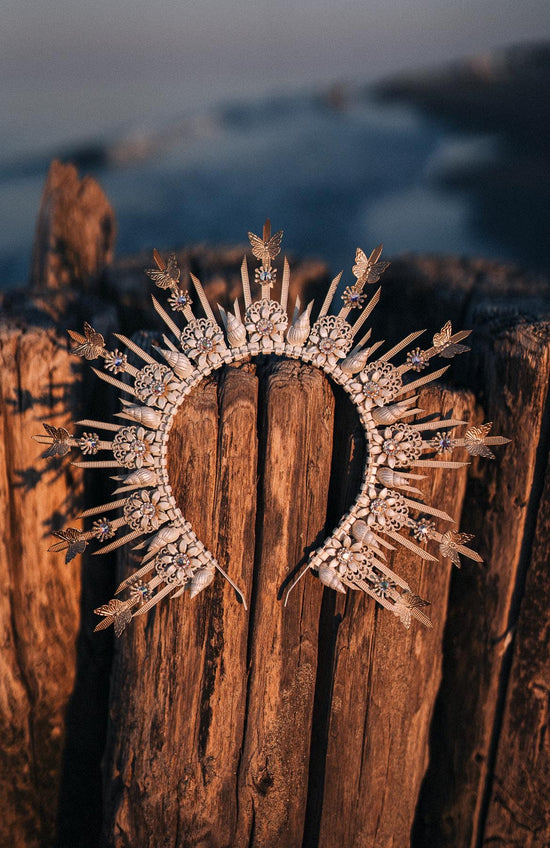 Cute mermaid halo crown