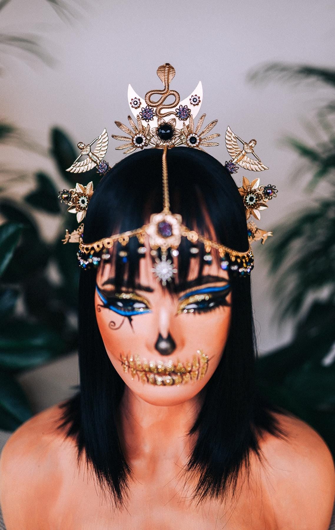 Gold Cleopatra tiara