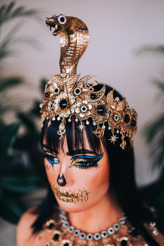 Gold cobra crown