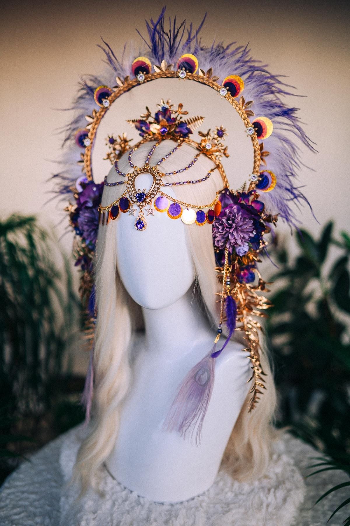 SALE Sagittarius Zodiac Sign, Birthday headband, Birthday crown, Carnival costume, Carnival crown, Carnival headpiece, Birthday gift