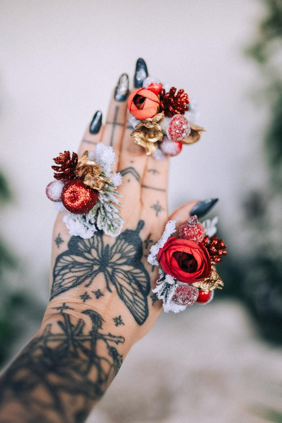 Cute Christmas hairpins