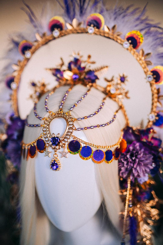 SALE Sagittarius Zodiac Sign, Birthday headband, Birthday crown, Carnival costume, Carnival crown, Carnival headpiece, Birthday gift