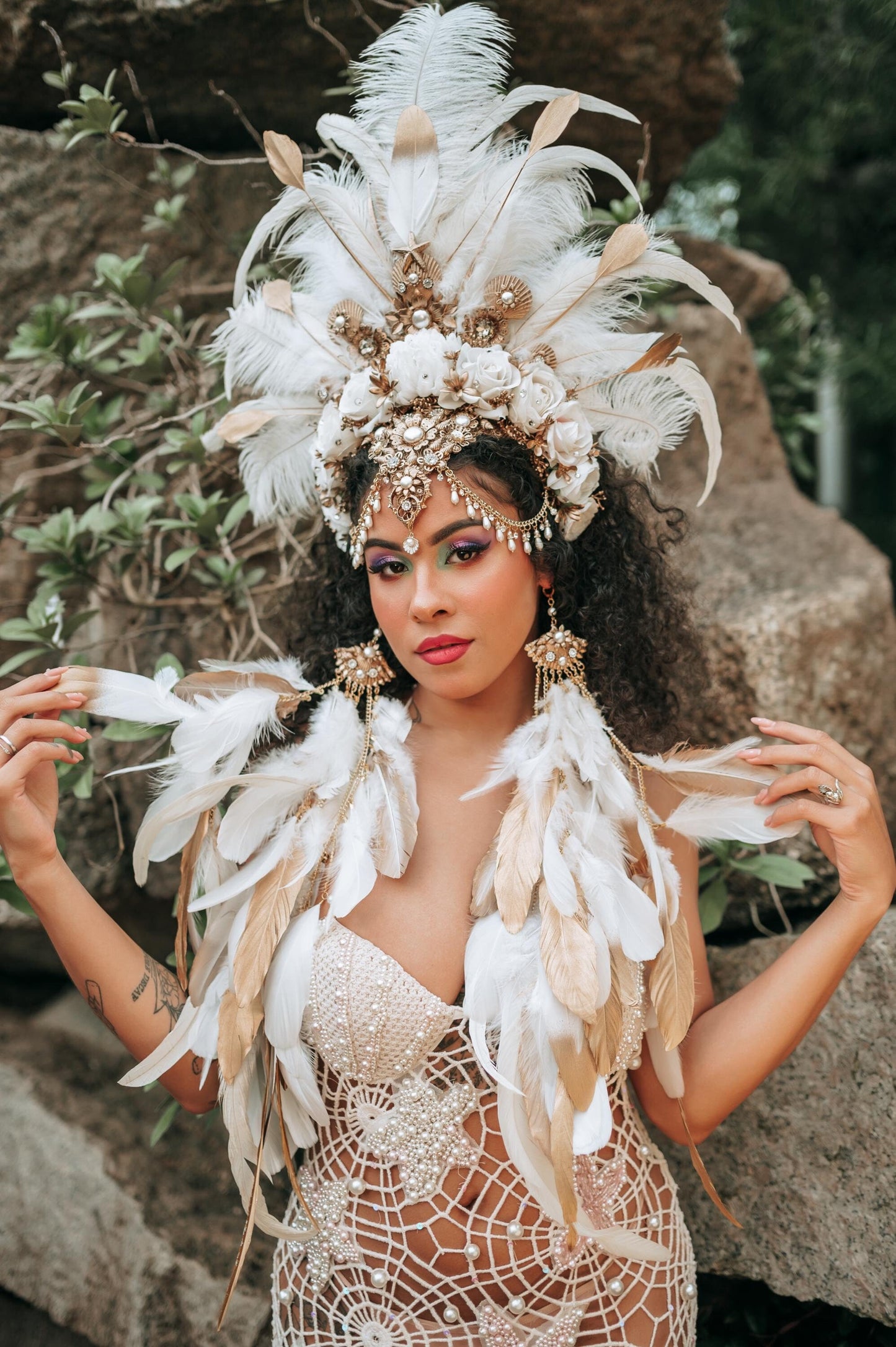 mermaid head dress Mermaid Headdress