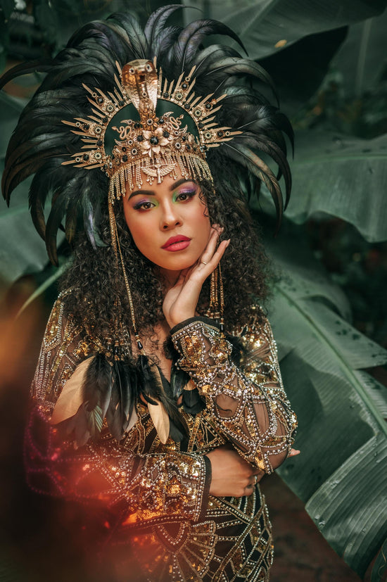 Carnival Cleopatra headpiece
