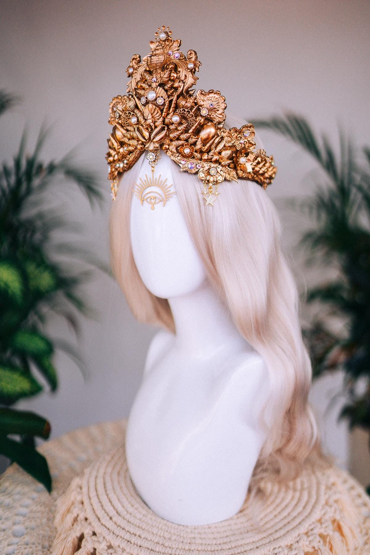 Celestial wedding Crown