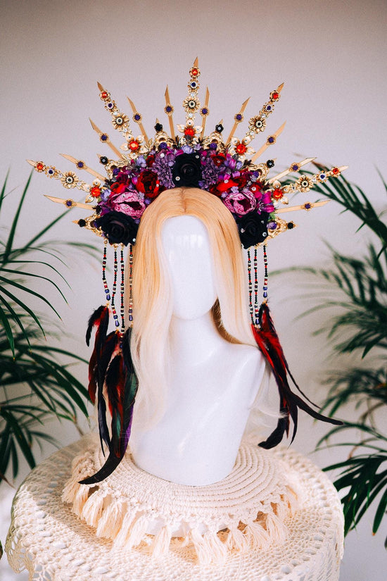 Reaky Light Up Star Hoofdband Gouden Maan Haarband Godin Haar Hoofdbanden Festival Kostuum Carnaval Haaraccessoires voor Vrouwen Reaky Light Up Star Hoofdband Gouden Maan Haarband Godin Haar Hoofdbanden Festival Kostuum Carnaval Haaraccessoires voor Vrouwen