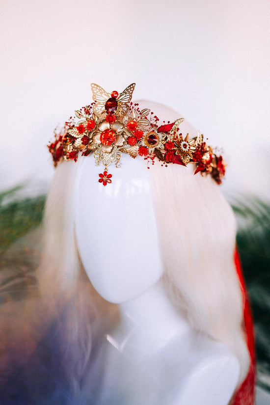 God Butterfly Tiara