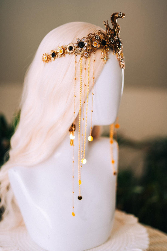 Cleopatra Snake Earrings Gold Drop Earrings Ancient Egypt Statement Jewelry Halloween Goddess Accessories Festival Earrings Costume