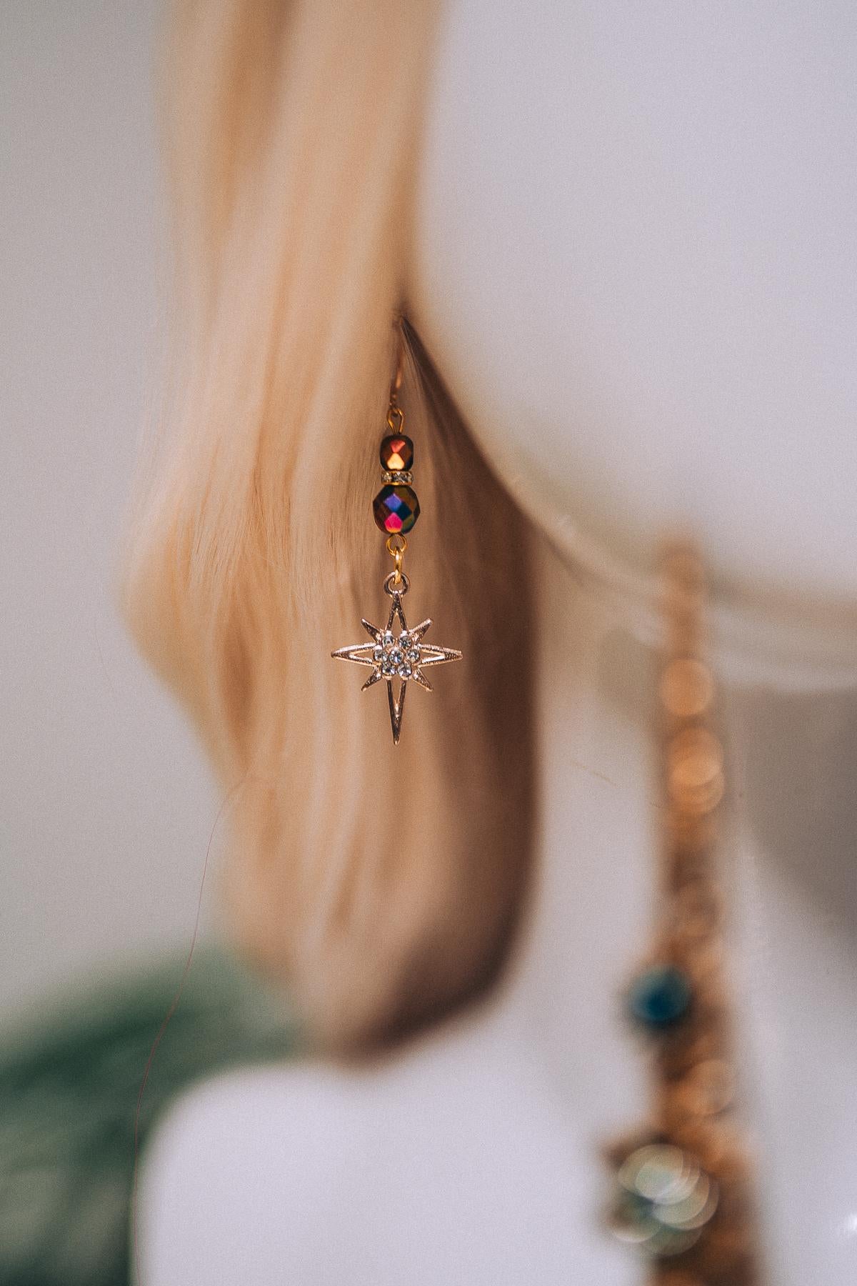 Aries Emerald Goddess Halo Crown Royal Horn Headdress