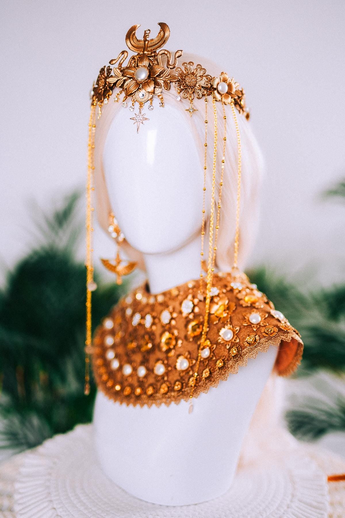 Cleopatra Crown Royal Egyptian Headpiece