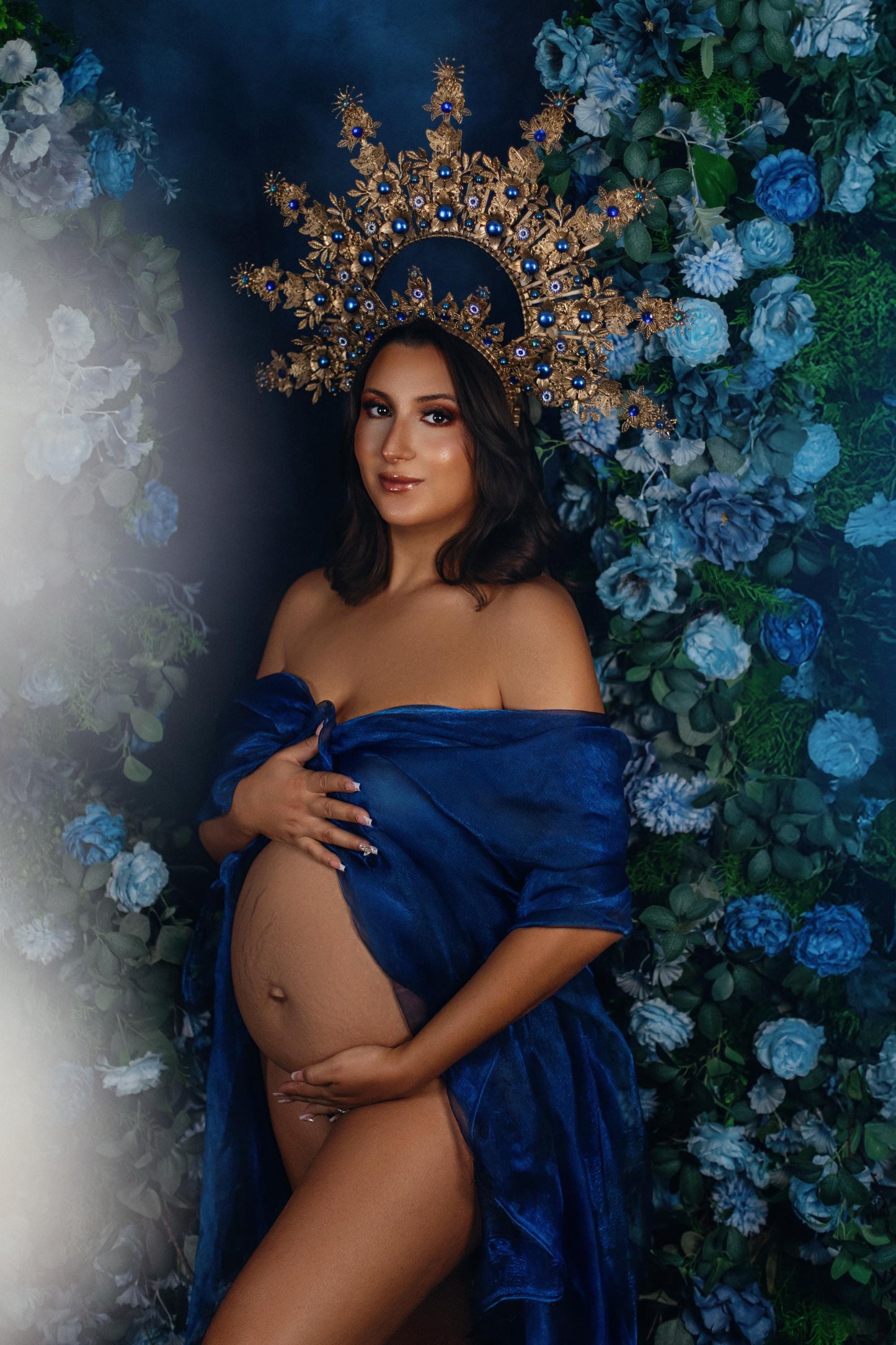 Azure Star Mother Halo Crown