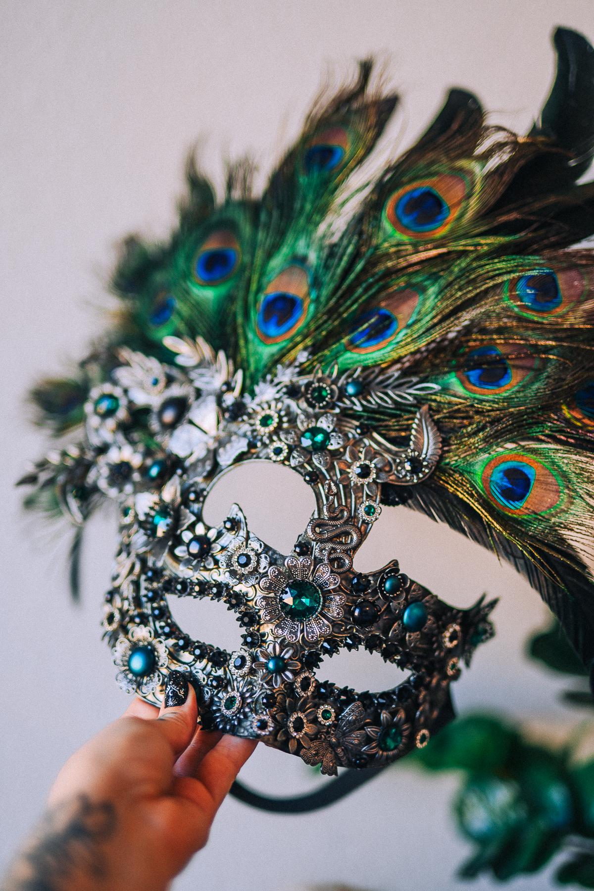 Peacock Goddess Earrings Baroque Statement Jewelry