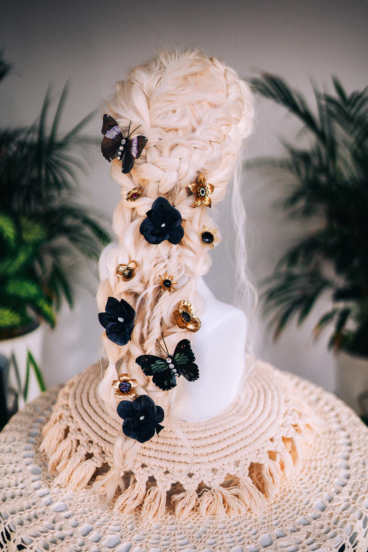Peacock Goddess Earrings Baroque Statement Jewelry