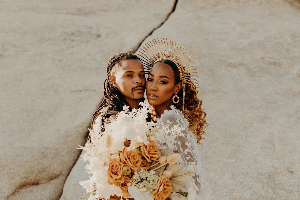 Golden Goddess Halo Crown Bridal Headpiece Celestial Wedding Crown