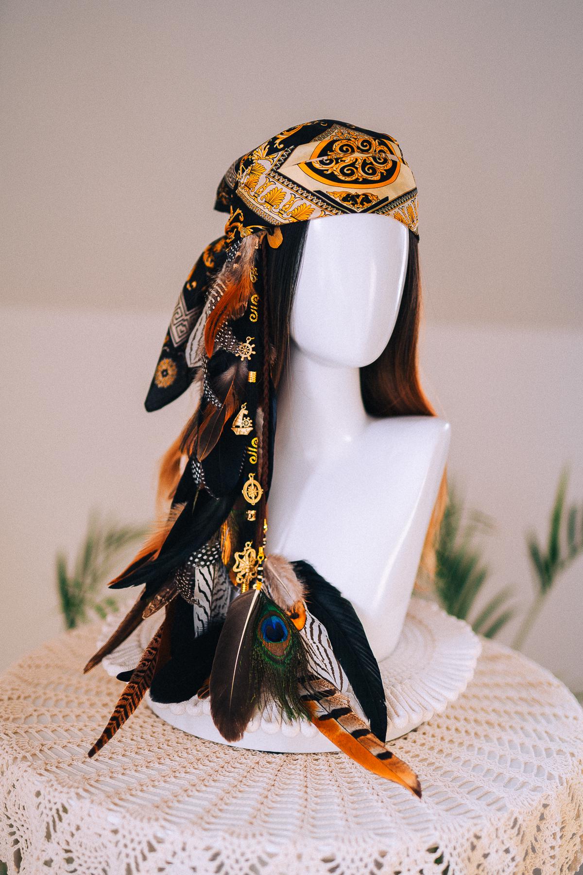 Pirate Gothic Belt Skull Costume Accessory