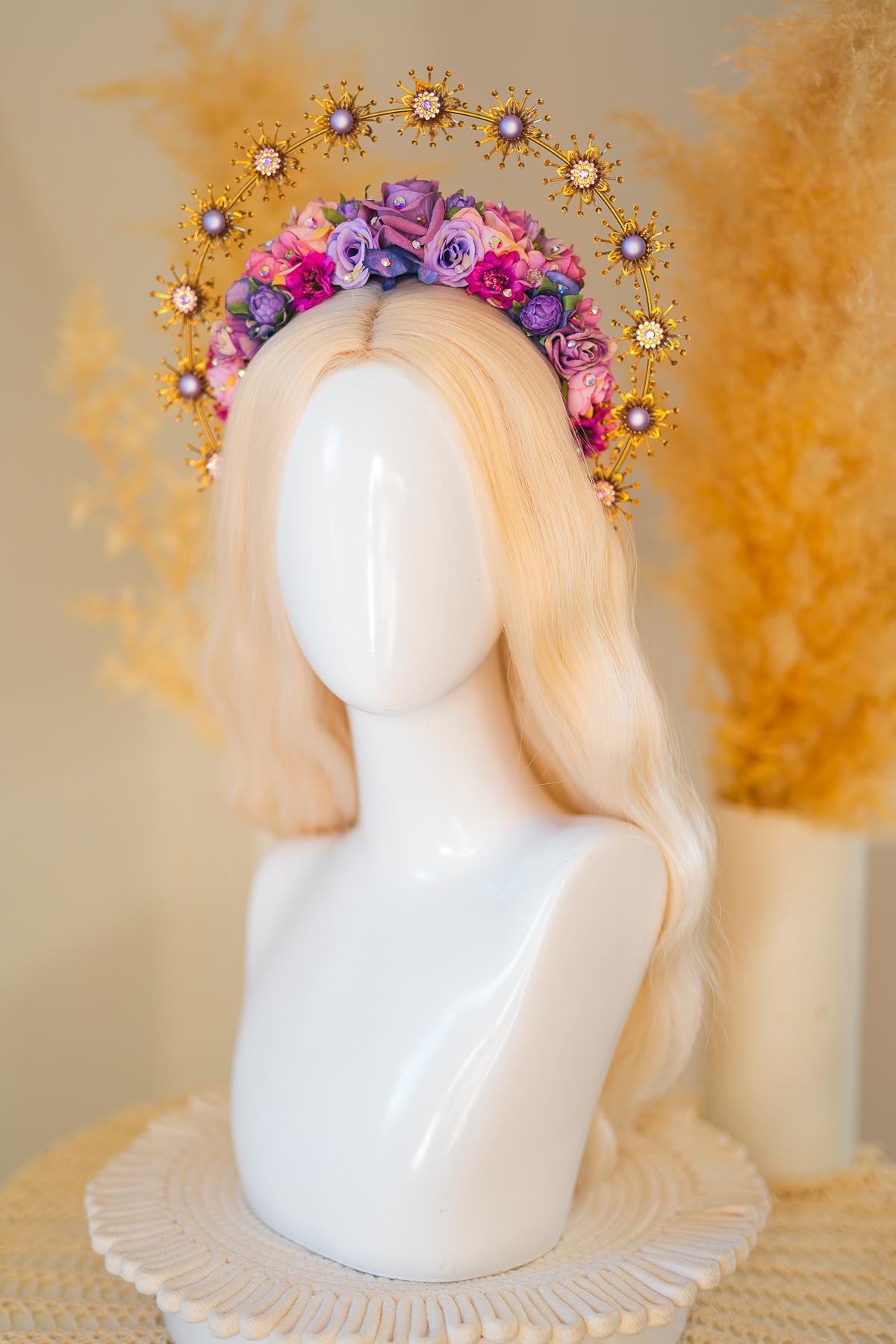 Celestial Spring Empress Halo Crown