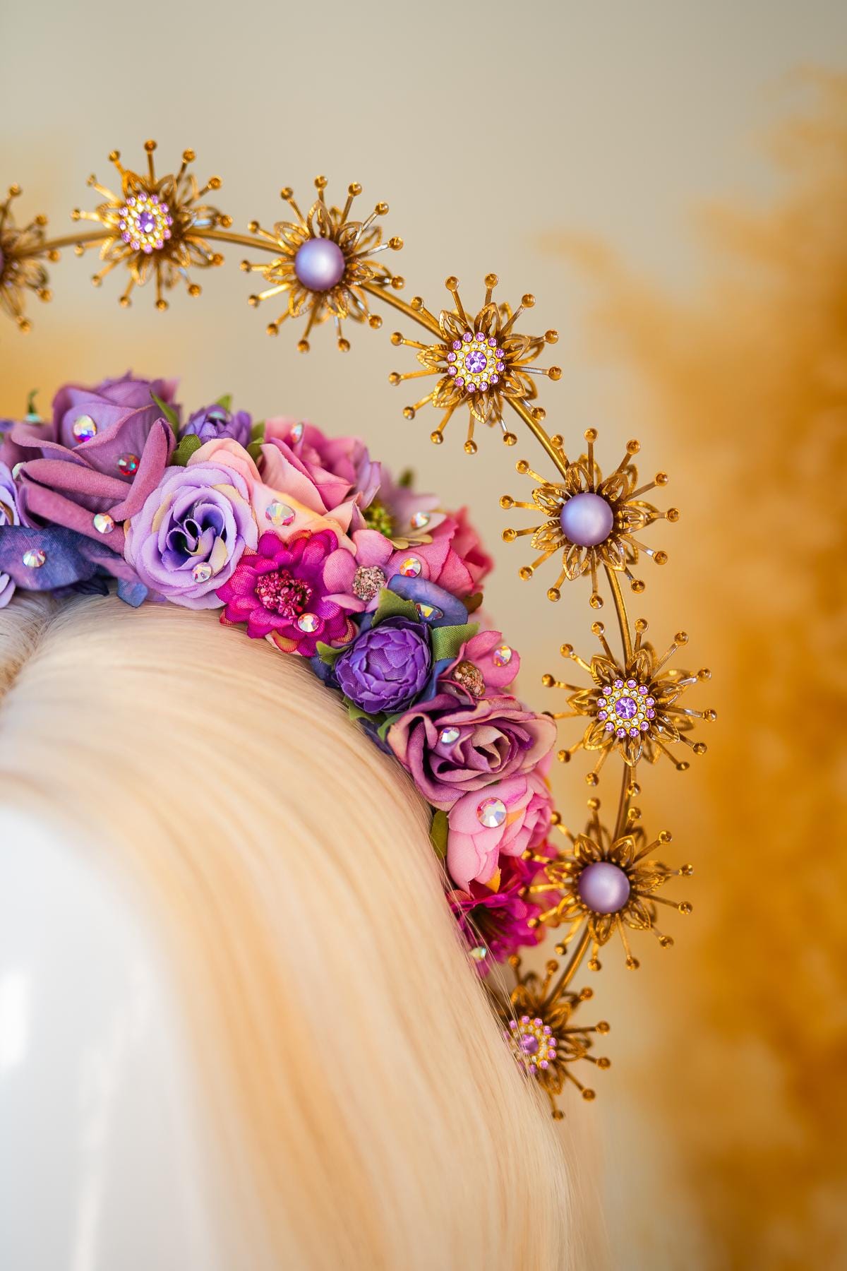 Celestial Spring Empress Halo Crown