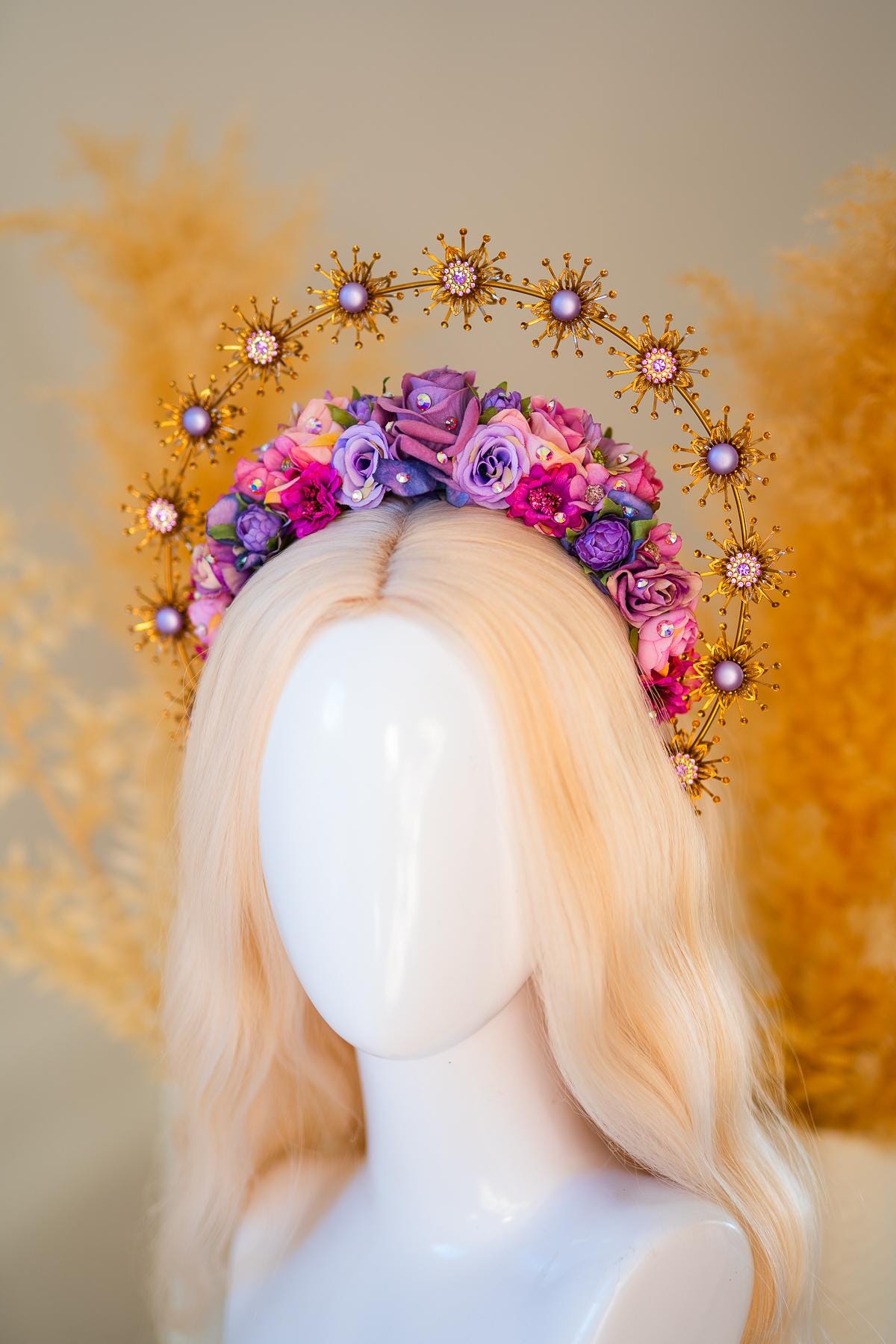 Celestial Spring Empress Halo Crown