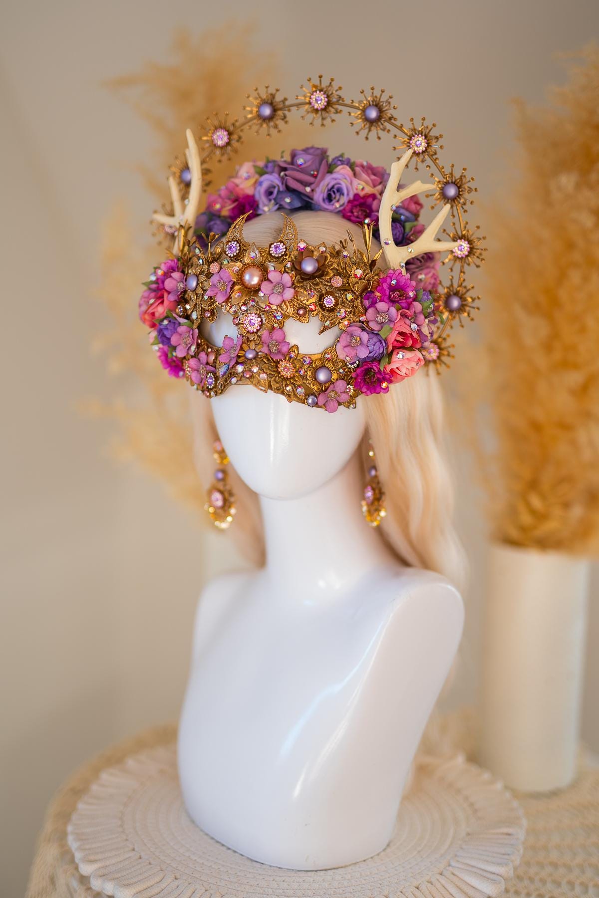 Celestial Spring Empress Halo Crown