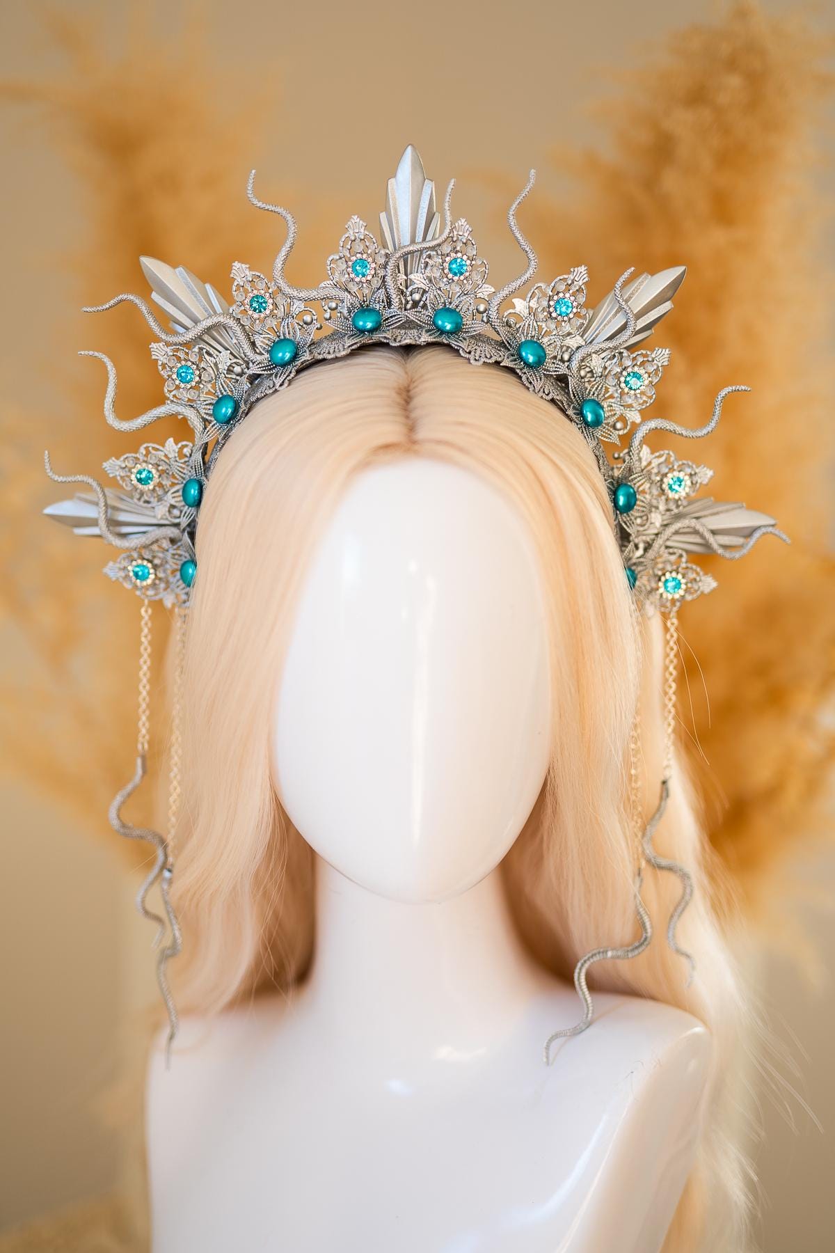 Ocean Empress Octopus Halo Crown