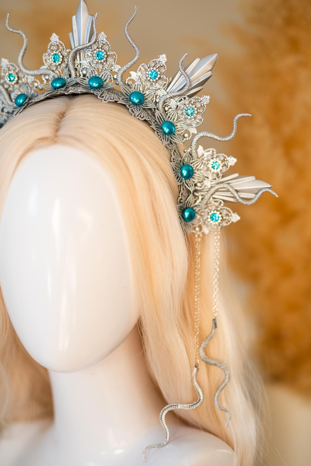 Ocean Empress Octopus Halo Crown