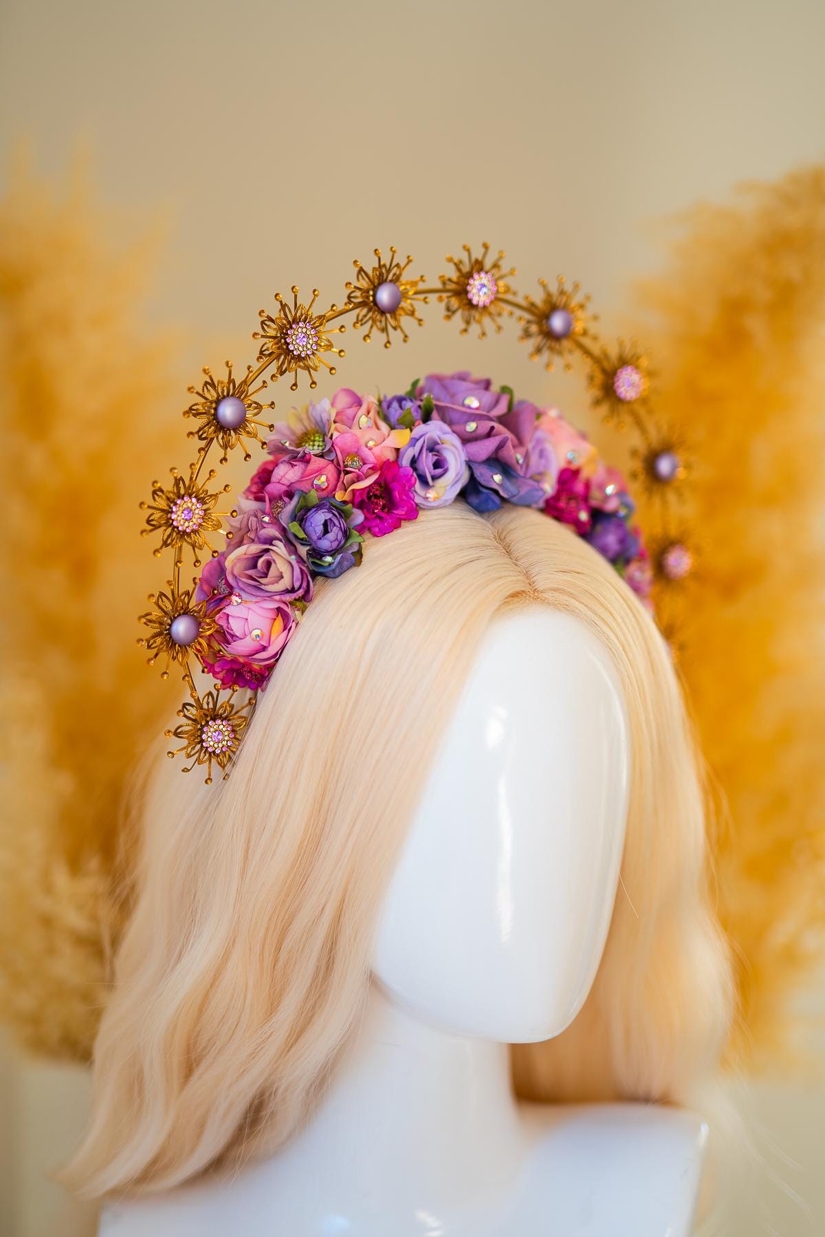 Celestial Spring Empress Halo Crown