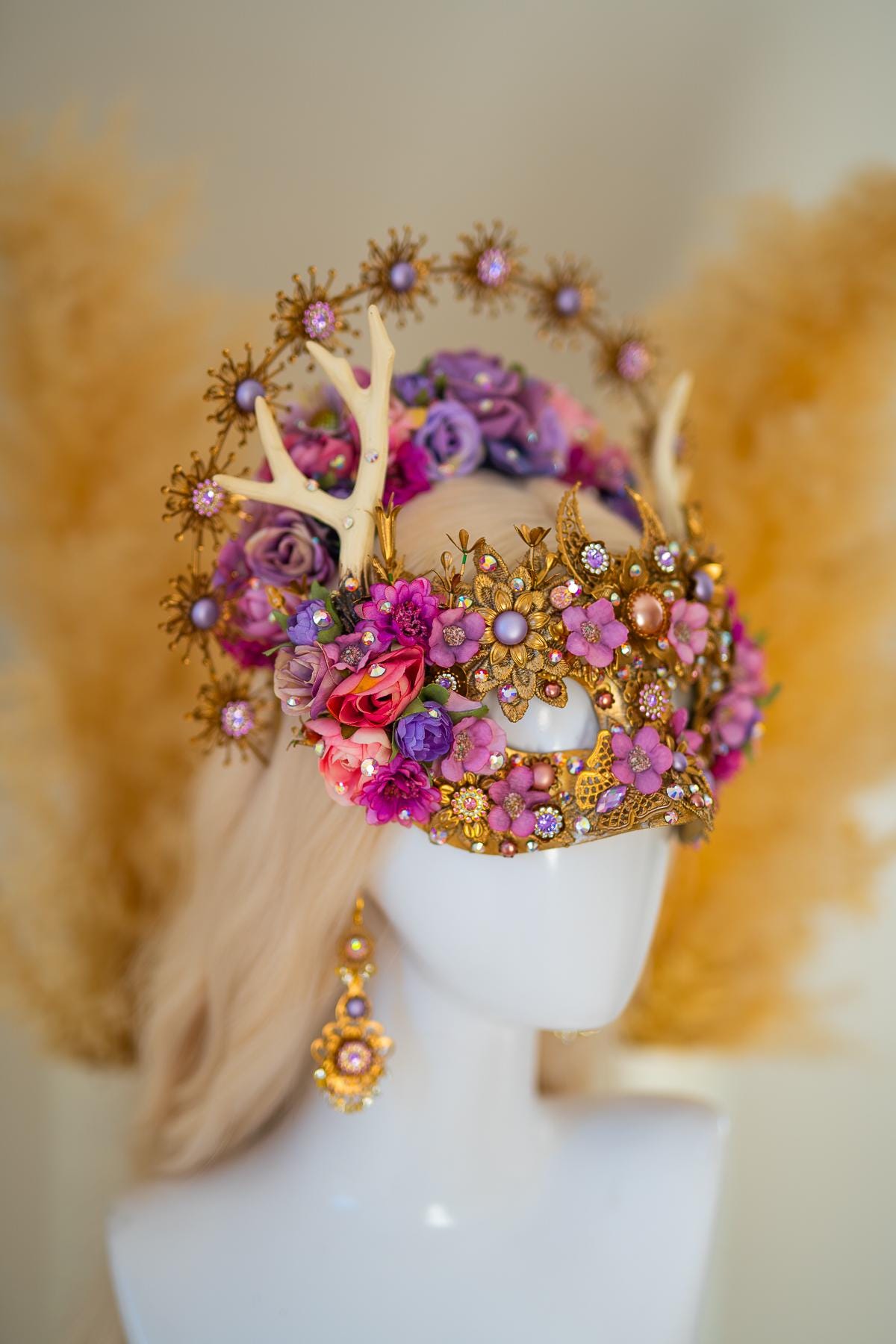 Celestial Spring Empress Halo Crown