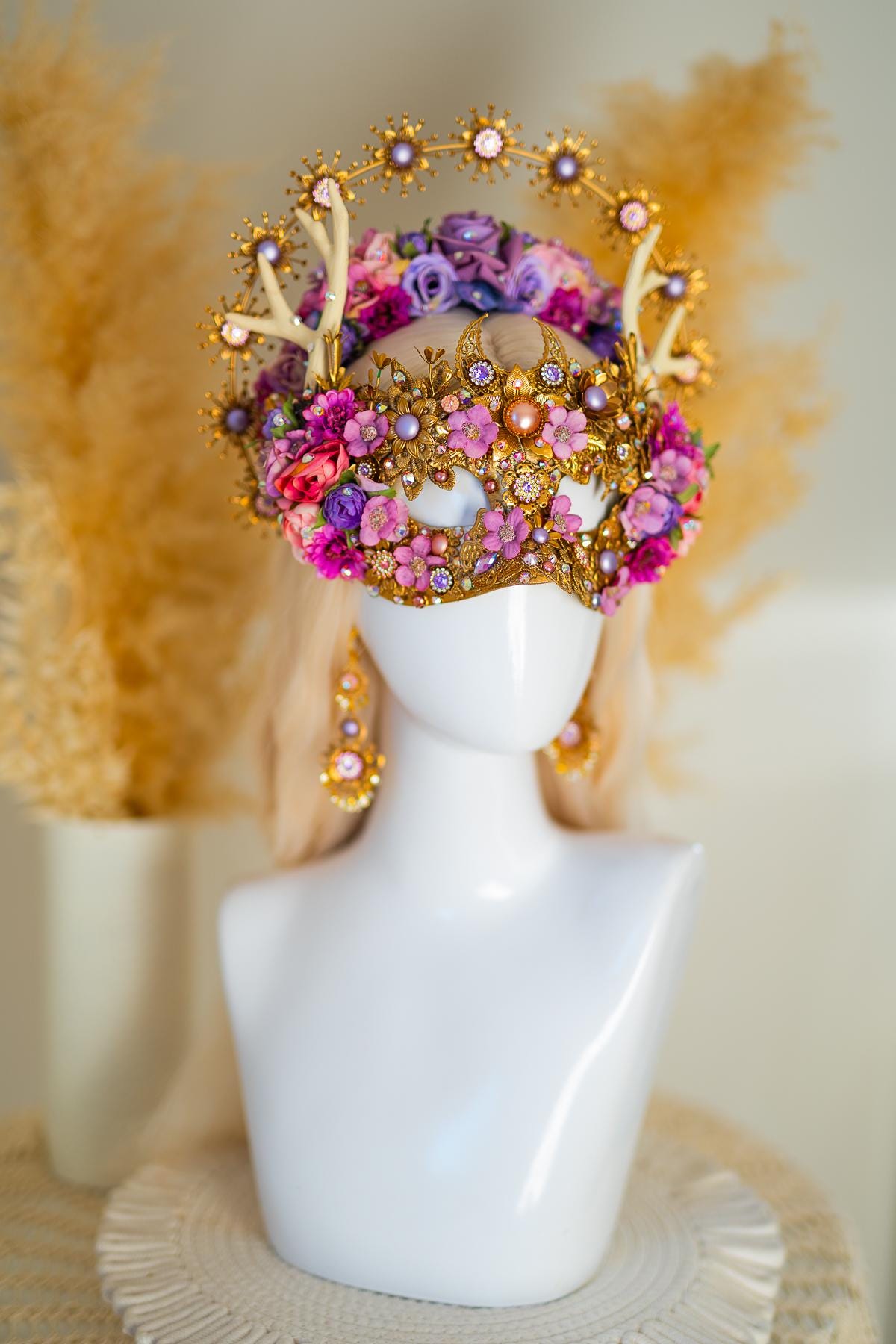 Celestial Spring Empress Halo Crown