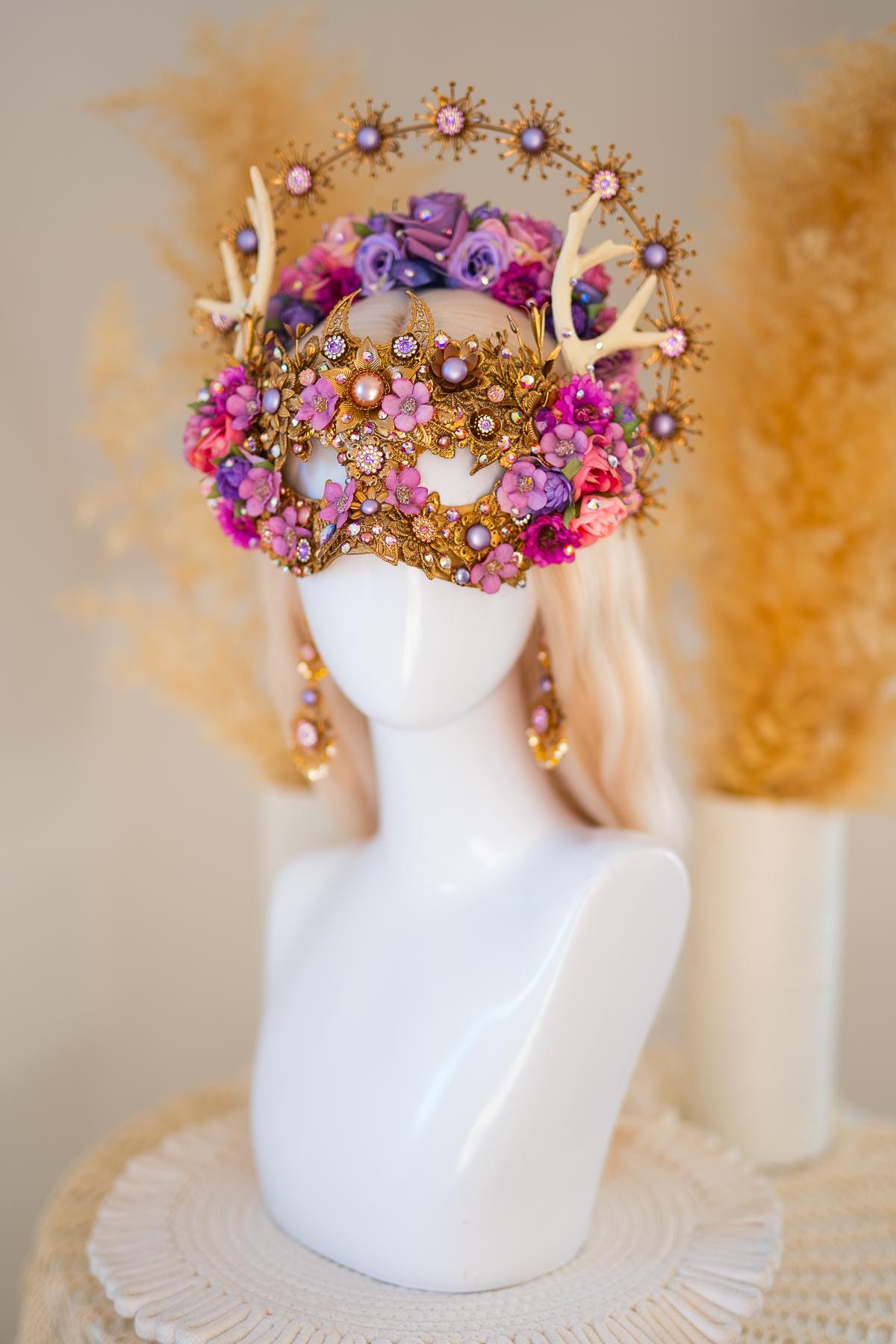 Celestial Spring Empress Halo Crown