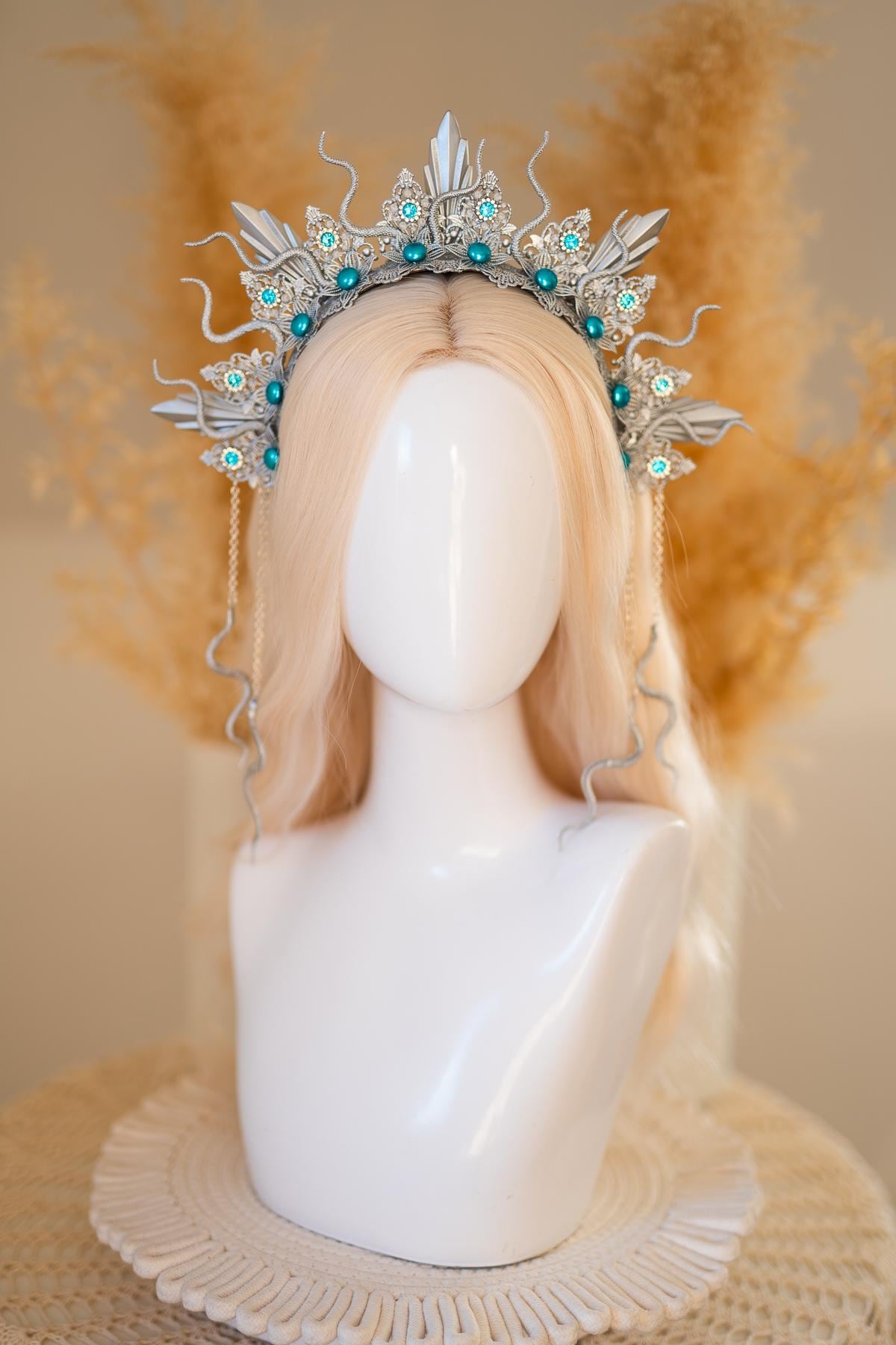 Ocean Empress Octopus Halo Crown