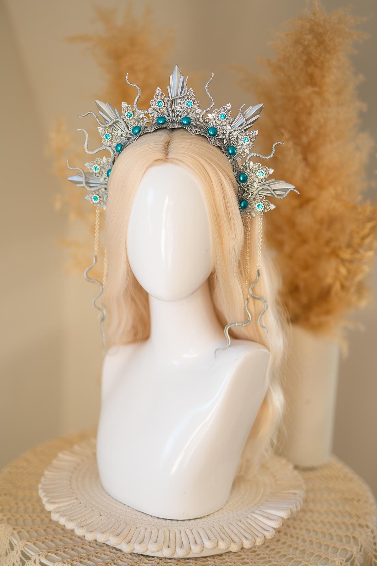 Ocean Empress Octopus Halo Crown