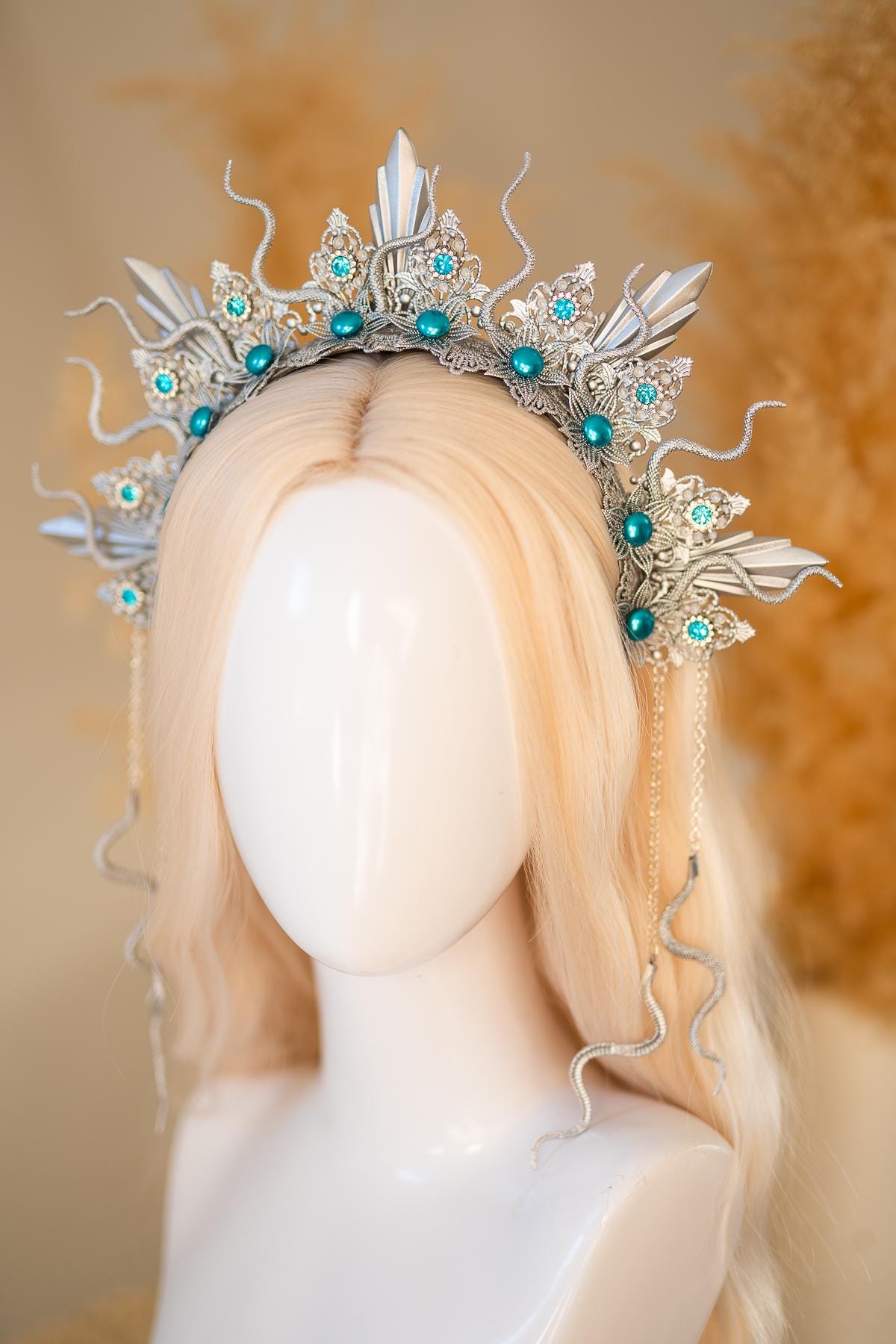 Ocean Empress Octopus Halo Crown