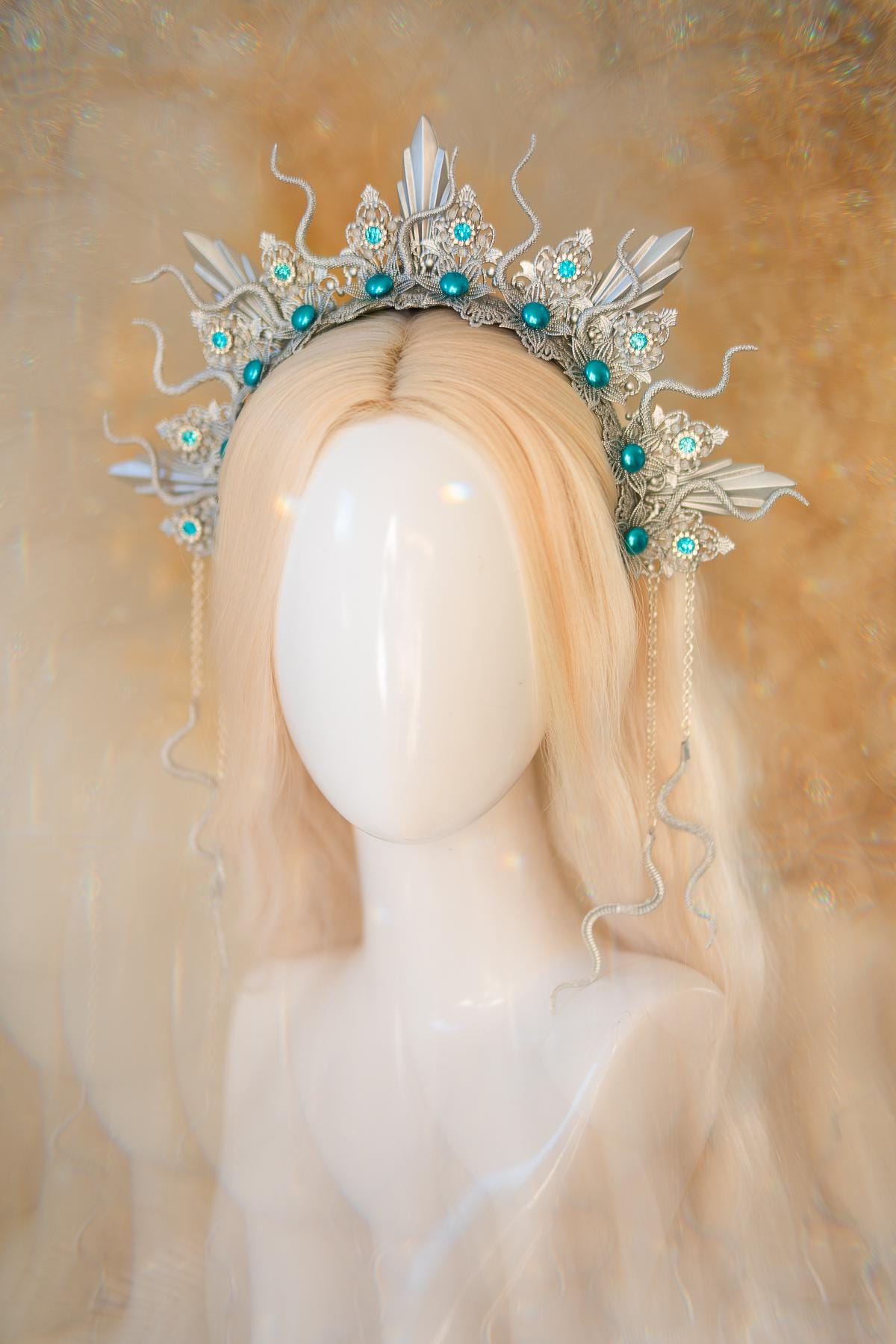Ocean Empress Octopus Halo Crown