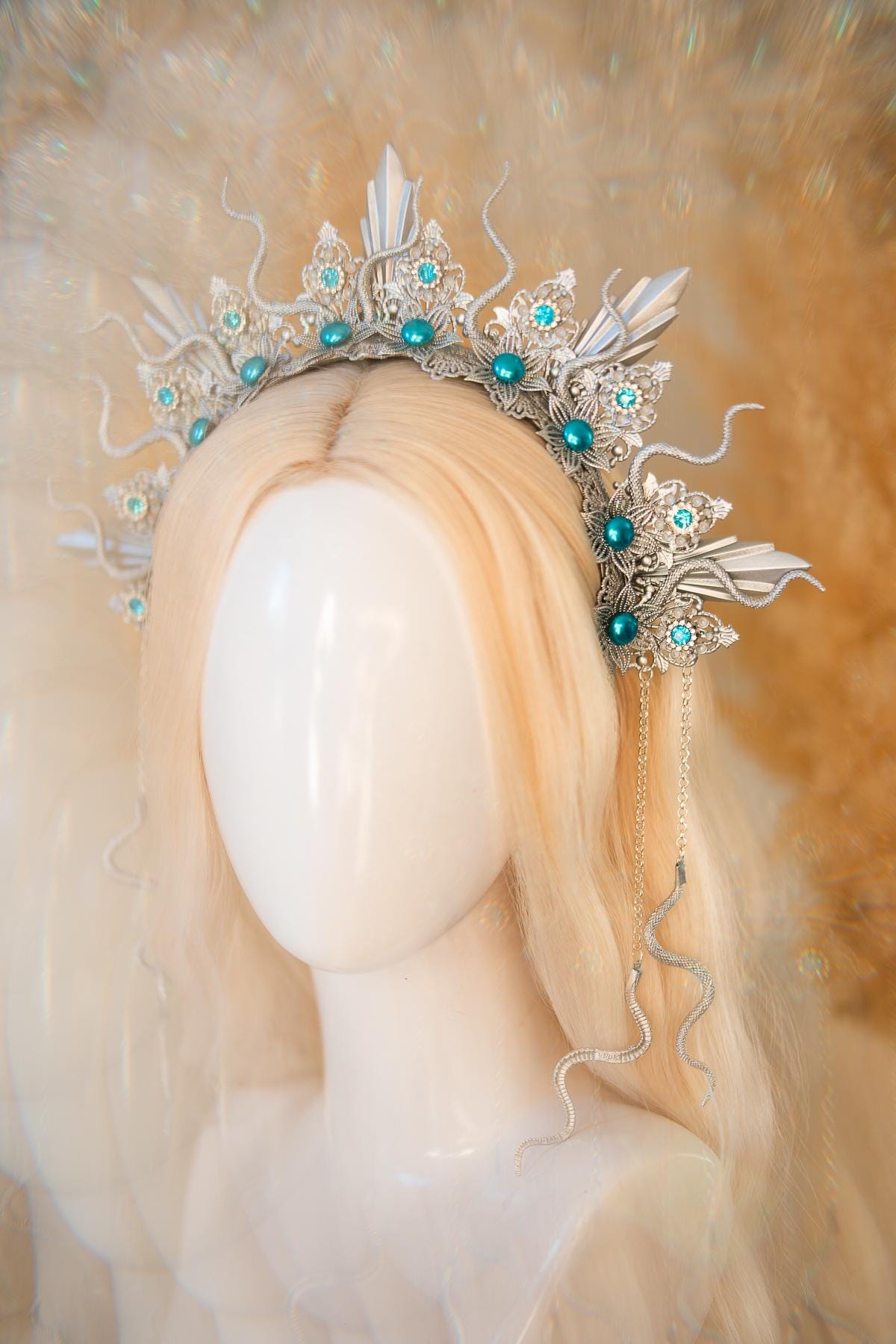 Ocean Empress Octopus Halo Crown