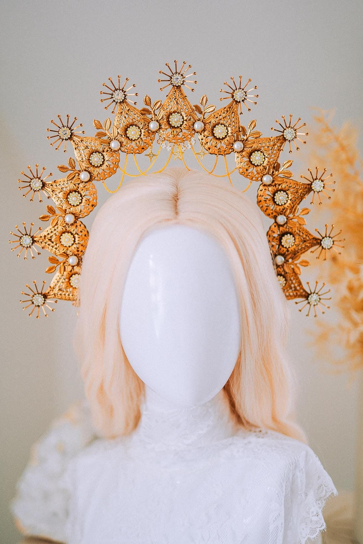 Golden Butterfly Hair Clips Celestial Bridal Hair Accessories Festival Headpiece