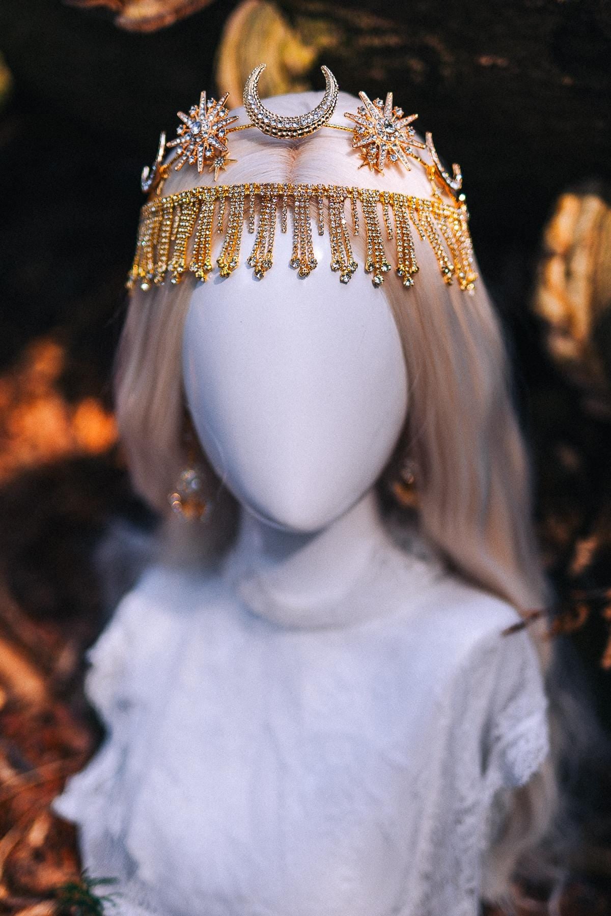 Festival Body Chain Harness Gold Boho Goddess Jewelry Bridal Body Chain Set