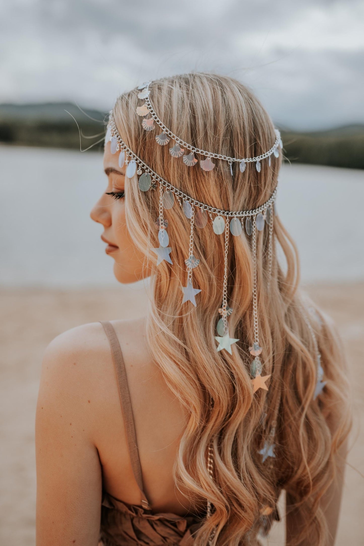 Celestial Festival Harness Star Body Chain Beach Goddess Costume